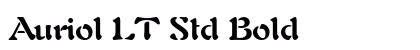 Auriol LT Std Bold Preview