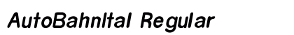 AutoBahnItal Regular