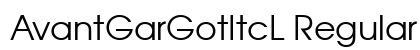 AvantGarGotItcL Regular Preview