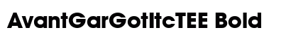 AvantGarGotItcTEE Bold font free download