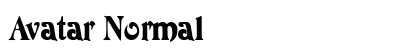 Avatar Normal font free download