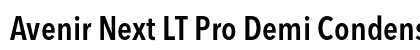 Avenir Next LT Pro Demi Condensed font free download