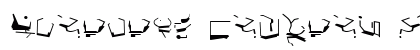 StarTrek Bajoran Ancient i canon based Font StarTrek Bajoran Ancient i canon based Font Preview