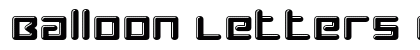 Balloon Letters Bold Preview