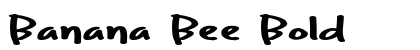 Banana Bee Bold font free download