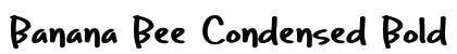 Banana Bee Condensed Bold Preview