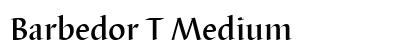 Barbedor T Medium Preview