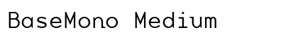 BaseMono Medium preview