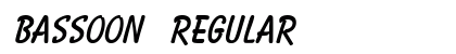 Bassoon Regular font free download