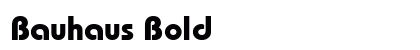 Bauhaus Bold Preview