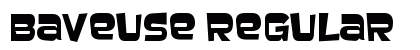 Baveuse Regular Font Preview