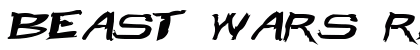 Beast Wars Regular Font Preview