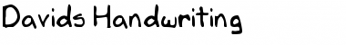 DaveType Handwriting Font