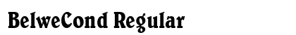 BelweCond Regular font free download