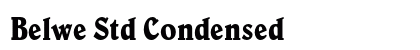 Belwe Std Condensed Preview