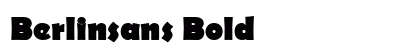 Berlinsans Bold Preview