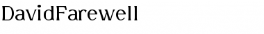 DavidFarewell Font