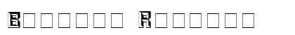Beveled Regular Font Beveled Regular Font Preview