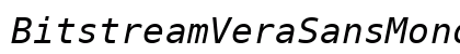 BitstreamVeraSansMono Nerd Font Mono Oblique Preview