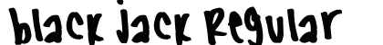 black jack Regular font free download