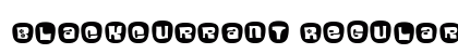Blackcurrant Regular Font Preview