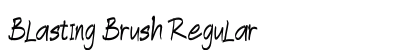 Blasting Brush Regular