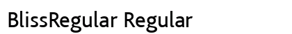 Bliss Regular Preview