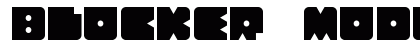 Blocker Modular Regular font free download