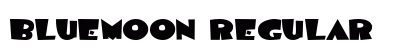 BlueMoon Regular Font Preview
