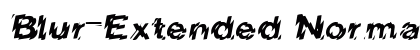 Blur-Extended Normal font free download