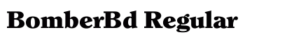 BomberBd Regular font free download