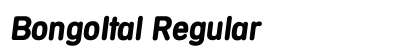 BongoItal Regular font free download