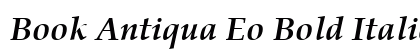Book Antiqua Eo Bold Italic Preview