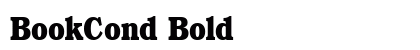 BookCond Bold Preview