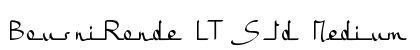 BousniRonde LT Std Medium Regular preview
