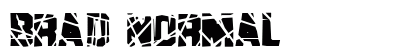 Brad Normal font free download