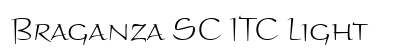 Braganza SC ITC Light Font Preview