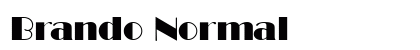 Brando Normal font free download