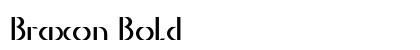 Braxon Bold Preview