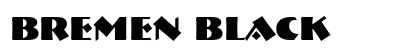 Bremen Black font free download