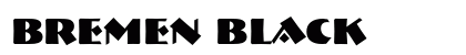 Bremen Black font free download