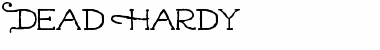 Dead Hardy Regular Font