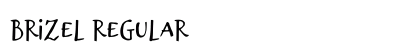 Brizel Regular Font Preview
