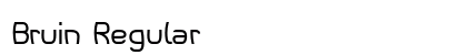 Bruin Regular font free download