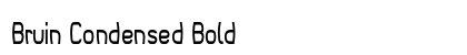 Bruin Condensed Bold Preview