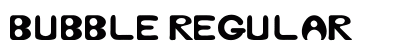 Bubble Regular font free download