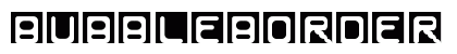 BubbleBorder Regular font free download