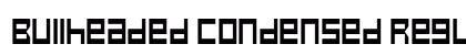 Bullheaded Condensed Regular Preview