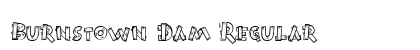Burnstown Dam Regular font free download
