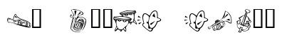 KR Music Class Regular Font Preview